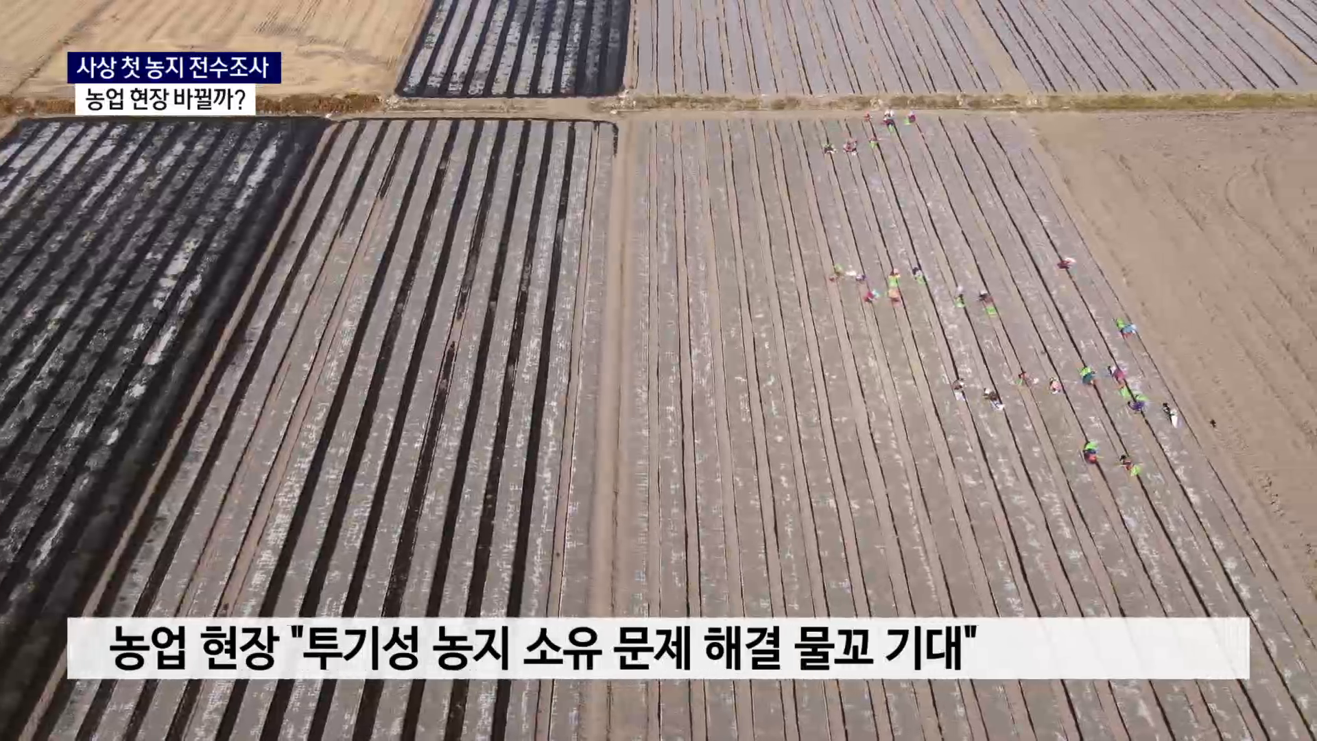 (R) 사상 첫 농지 전수조사..농업 현장 바뀔까 사진