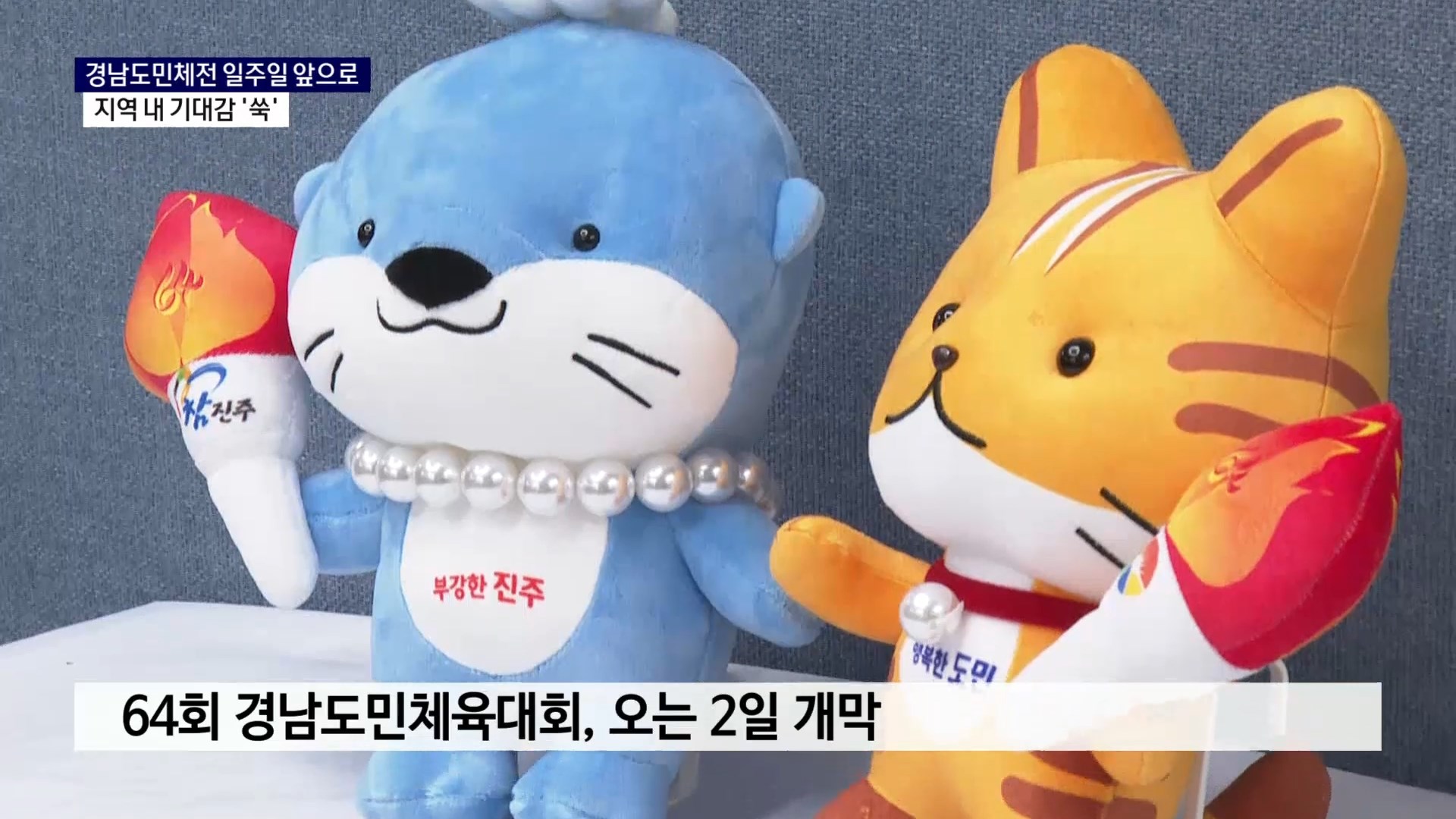 (R) 경남도민체전 일주일 앞으로..기대감 '쑥'  사진