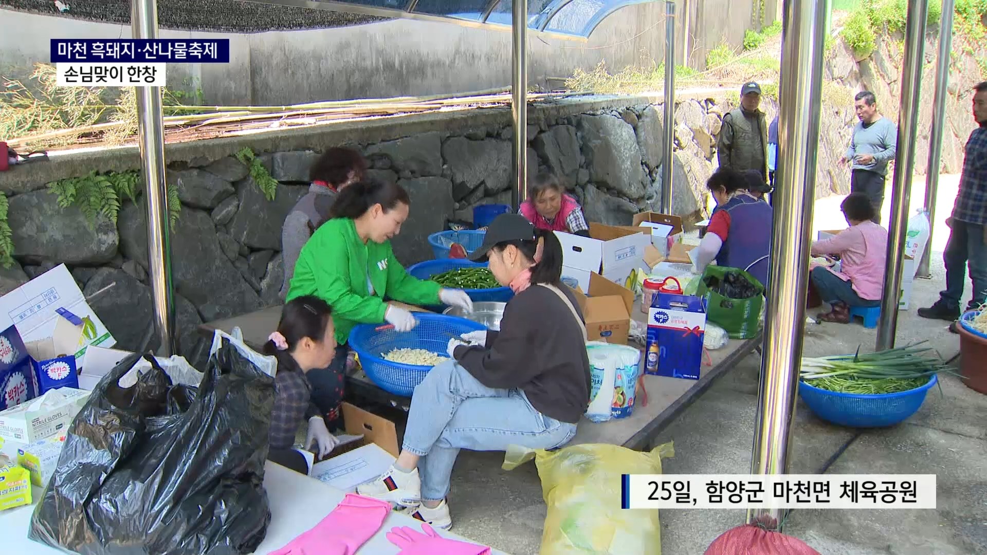 (R) 지리산 품은 함양 마천 흑돼지·산나물 축제 사진
