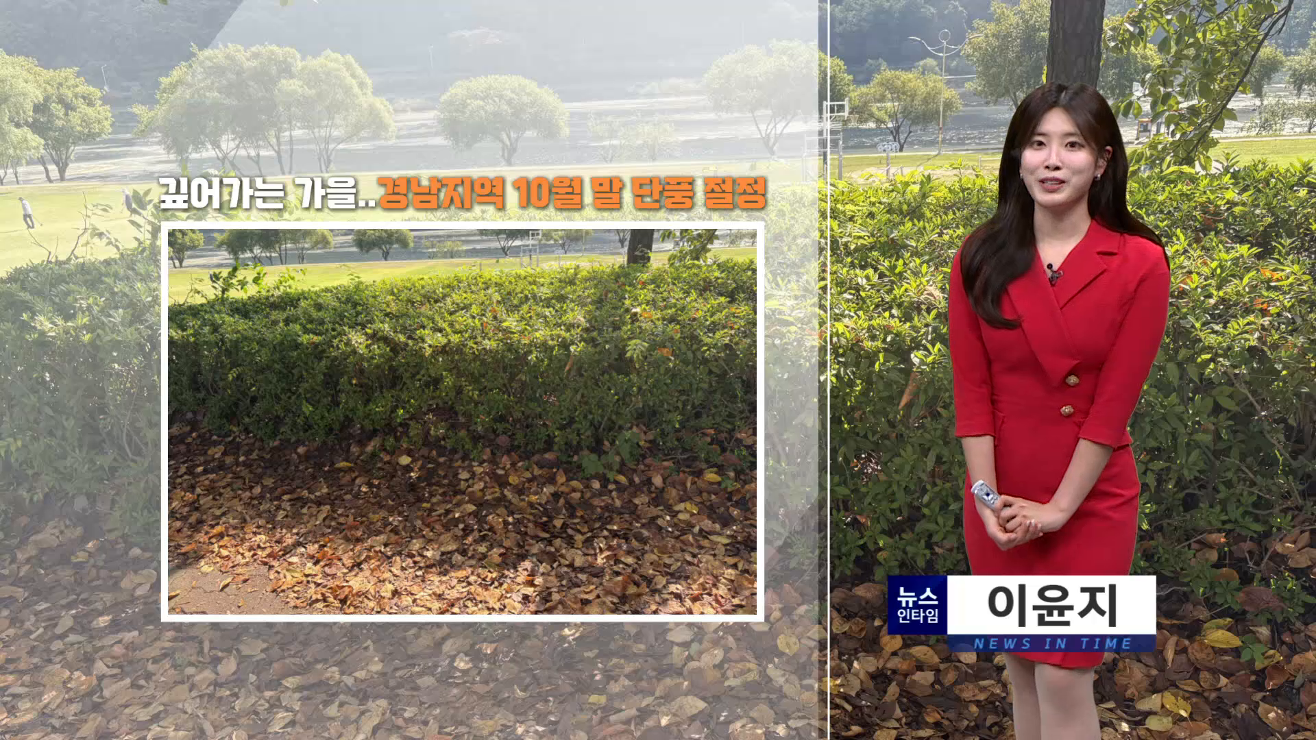 (인타임날씨) 10월 1일 목요일 사진