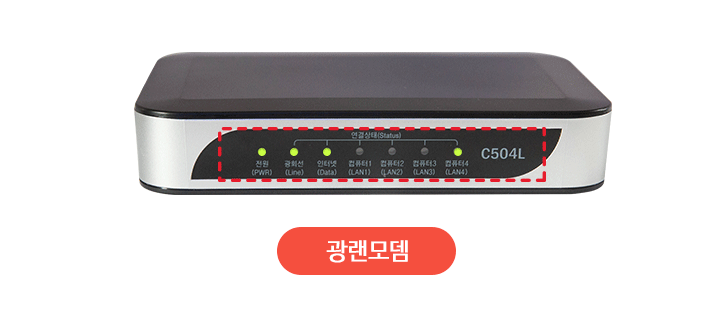 광랜모뎀 이미지